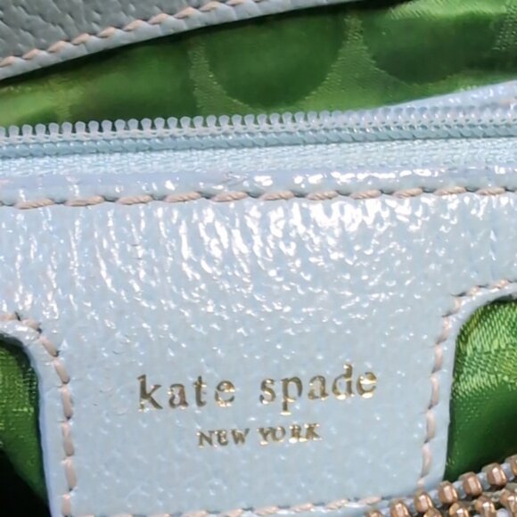 Kate Spade Quinn Tarrytown Tote Robins Egg Leather - Picture 5 of 5